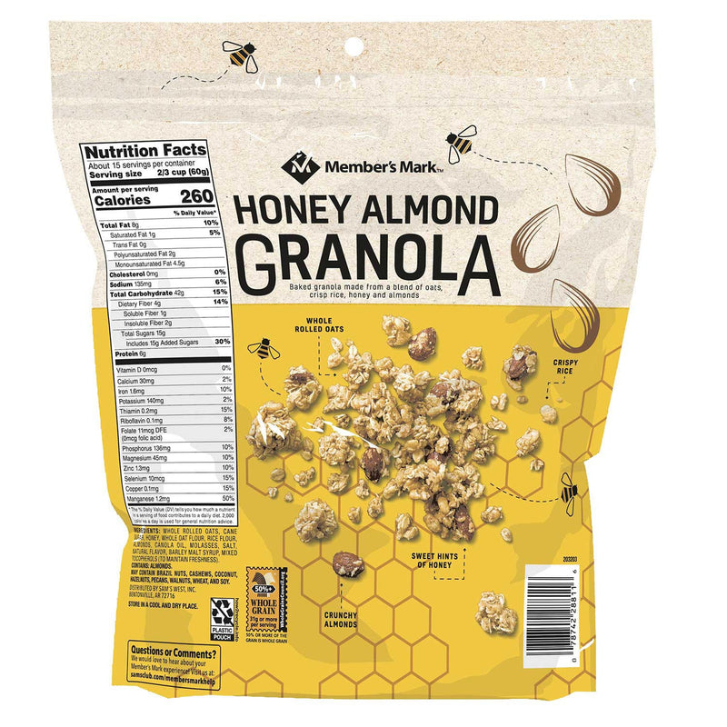 Member's Mark Honey Almond Granola (32 oz.)