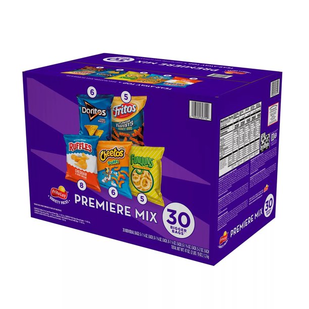 Frito-Lay Premiere Mix Variety Pack Chips (30 pk.)