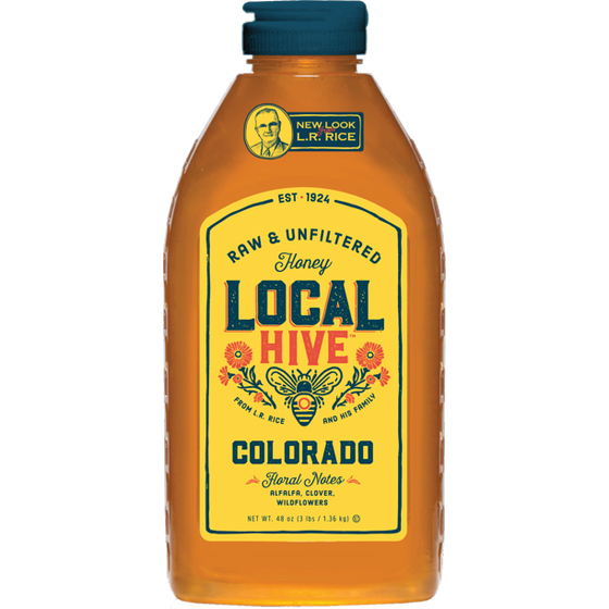 Local Hive Colorado Raw & Unfiltered Honey (48 oz.)