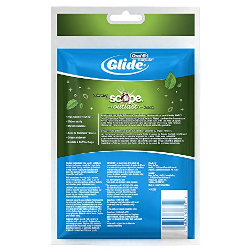 Oral-B Glide Floss Picks, Scope Outlast (75 ct., 2 pk.)