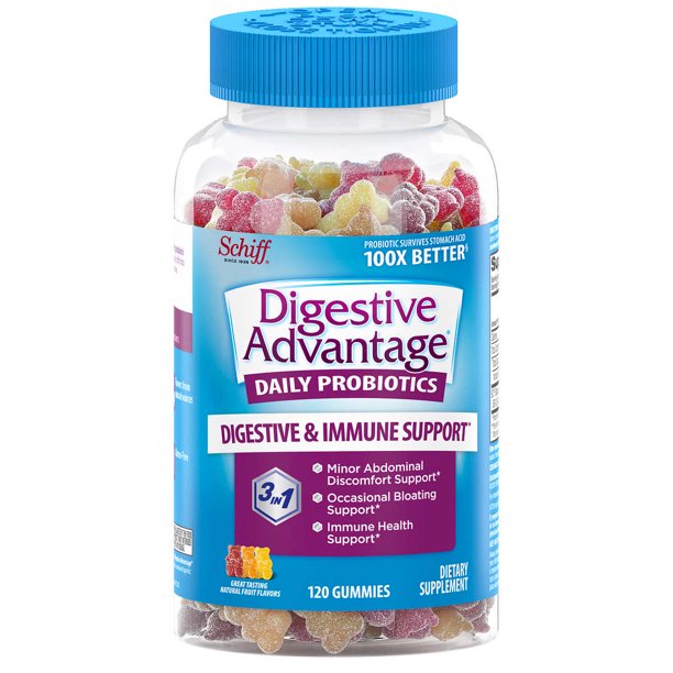 Digestive Advantage Daily Probiotic Gummies (120 ct.)